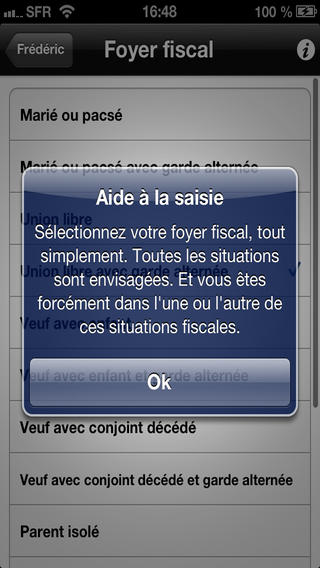 Captura de pantalla del iPhone 2