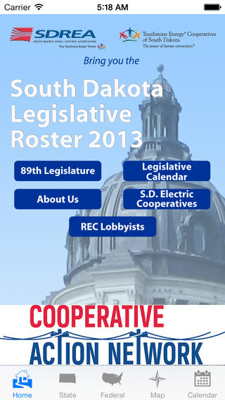 South Dakota Legislative Roster