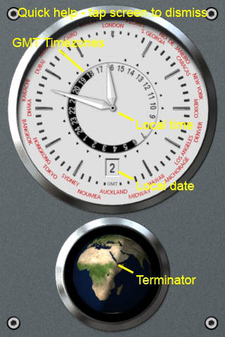 Visual World Clock screenshot 3