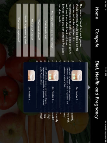 Pregnancy Estimates with Food Advices & Diets screenshot 3