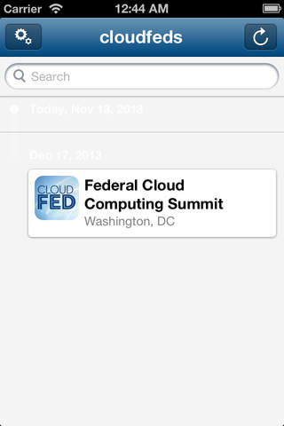 Federal Cloud Computing Summit screenshot 2