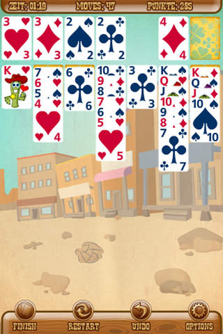 Solitaire – A true classic for your iPhone screenshot 3