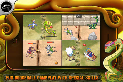 【免費娛樂App】Dodgeball Safari-APP點子