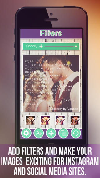 【免費攝影App】Dictionary Snap - Define yr image! A diy snap pic or selfie combiner that adds a swag! upload to yr fb or ig free!-APP點子