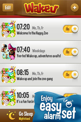 免費下載娛樂APP|WakeU ZOO - a fun alarm clock app開箱文|APP開箱王