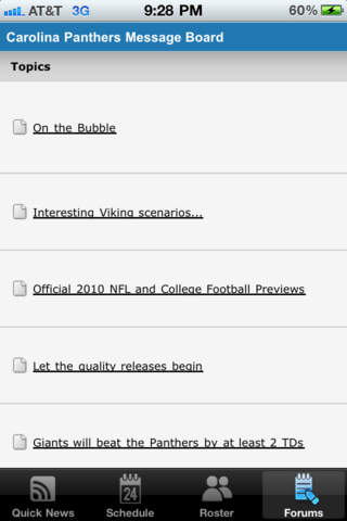 【免費運動App】Carolina Panthers 2010 News and Rumors-APP點子