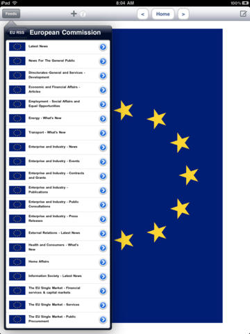 EU RSS screenshot 2