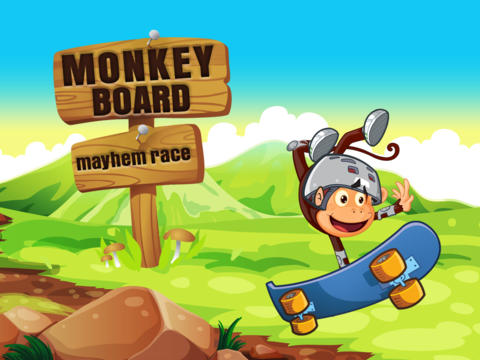 免費下載遊戲APP|Monkey Board Mayhem Race Pro app開箱文|APP開箱王