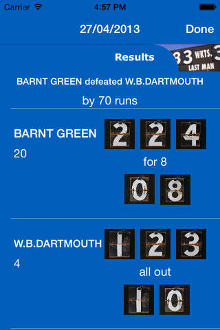 Birmingham & District Premier Cricket League screenshot 2