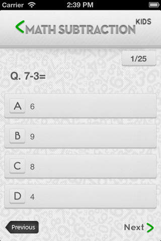 Math Subtraction Quiz Kids screenshot 4