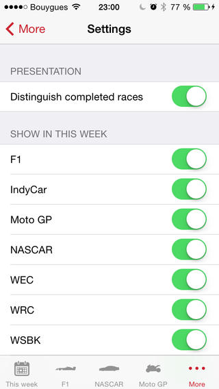 【免費運動App】Racing Calendar-APP點子