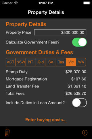 Aussie Property Investment Calculator screenshot 2