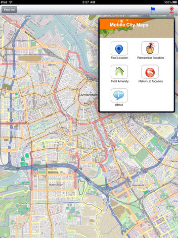 Inverness Street Map for iPad screenshot 2