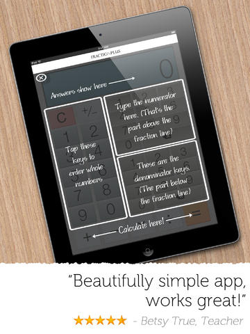 【免費生產應用App】Fraction Calculator Plus-APP點子