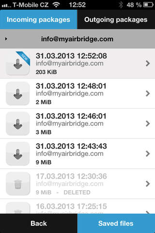 MyAirBridge Pro - iPhone version screenshot 4