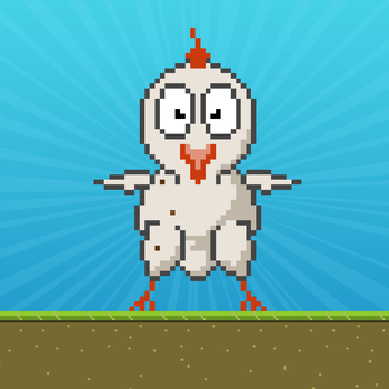 Chicken Flap: A bird with powers LOGO-APP點子