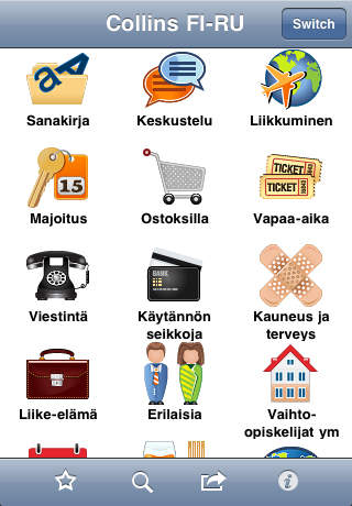 Collins FinnishRussian Phrasebook Dictionary with Audio