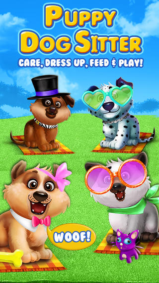 Puppy Dog Sitter - Dress Up Care Feed Play