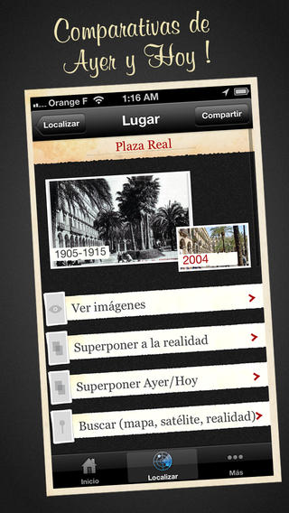 Captura de pantalla del iPhone 3
