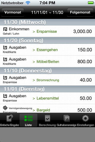 Social Bookkeeping "bookeep" screenshot 2
