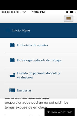 Derecho Ibero screenshot 3