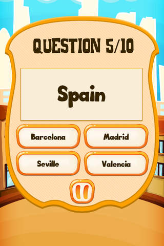 Countries And Capitals Quiz screenshot 2