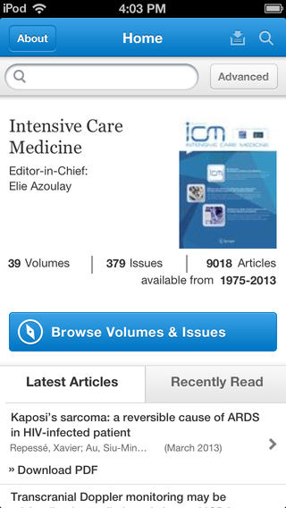 Intensive Care Medicine - Official Journal of the ESICM and ESPNIC