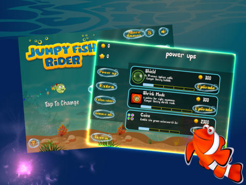 【免費遊戲App】Jumpy Fish Rider-APP點子