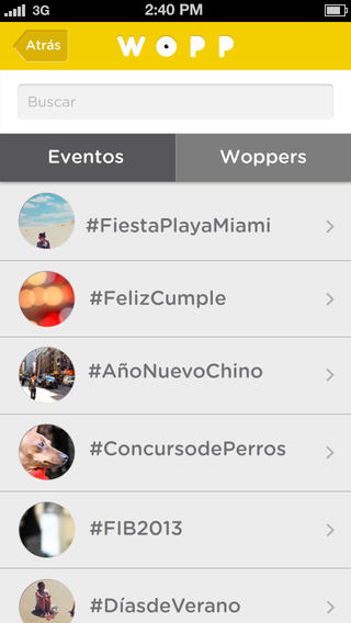 Captura de pantalla del iPhone 4