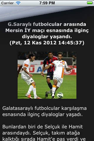 Galatasarayım screenshot 4