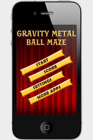 A Gravity Metal Ball Maze Game - Free Version