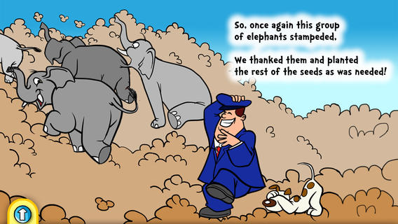 【免費書籍App】TWO ELEPHANT STAMPEDES HELPED US PLANT SEEDS-APP點子