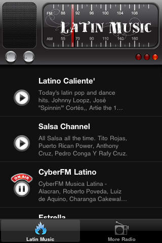 Latin Music Radio FM screenshot 3