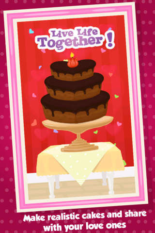 Love Cake Maker Pro - Kids Cooking Game screenshot 2