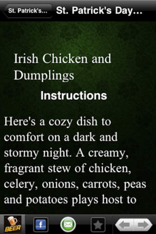St. Patrick's Day recipes** screenshot 3