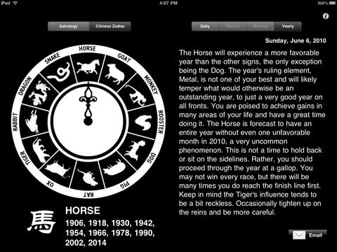 Horoscope for iPad screenshot 2