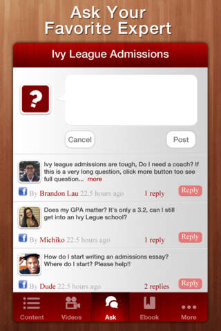 Ivy League Admissions - Hyperink screenshot 3