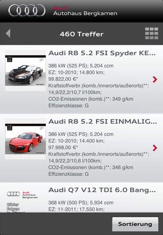 Audi Autohaus Bergkamen screenshot 3