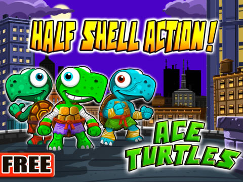 【免費遊戲App】Ace Turtles 2-014 - Brave Ninjas Run-ning Through The Frontier Temple-APP點子