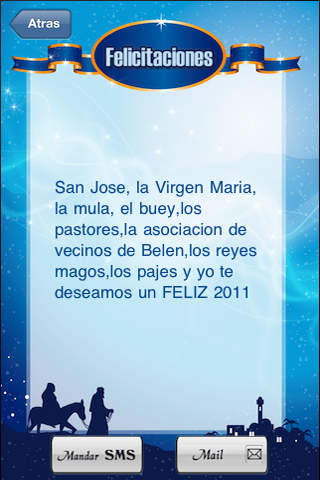 Felicitaciones SMS Navideñas 2010 screenshot 4