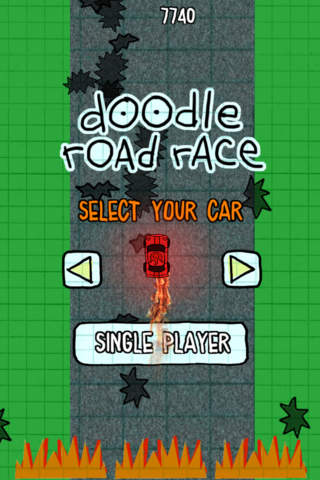 【免費遊戲App】免费赛车游戏乐趣 - 汽车 (Doodle Road Race - A Fun Car Racing Game Free)-APP點子