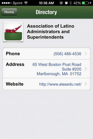 Association of Latino Administrators and Superintendents screenshot 2