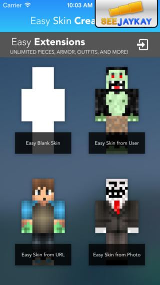 【免費工具App】Easy Skin Creator Pro for Minecraft - Quick Skins Editor!-APP點子