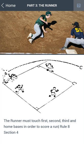 【免費運動App】Softball Rules in Pictures-APP點子