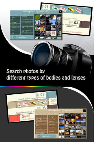 Camera and Lenses screenshot 2