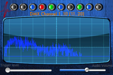 Sound2DMX screenshot 2