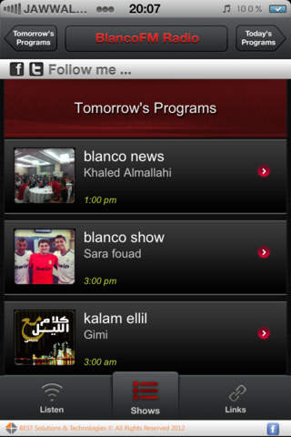 BlancoFM screenshot 3
