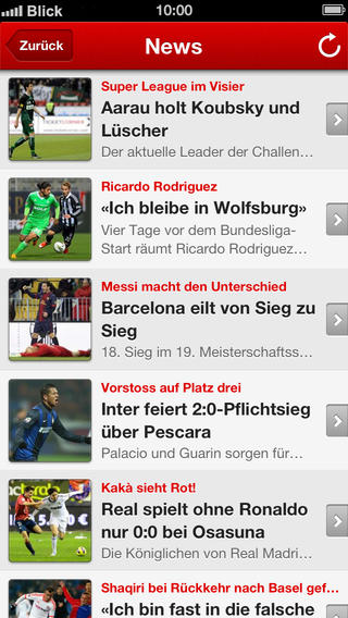 【免費運動App】Blick Fussball-APP點子