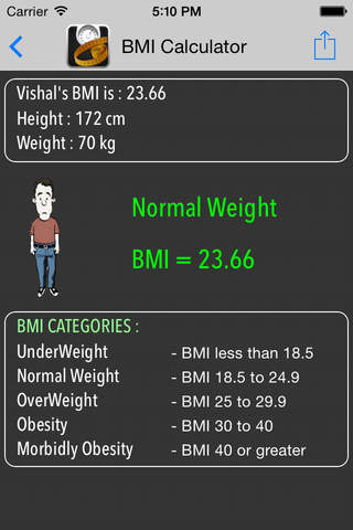 BMI Calculator - BMR Manager screenshot 3