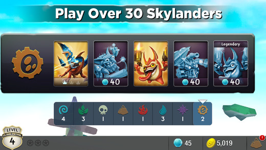 【免費遊戲App】Skylanders Cloud Patrol™-APP點子